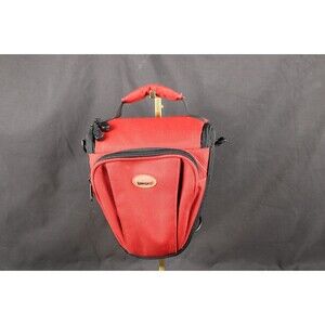 LowePro EX 240 Red Black Camera Waist Bag Belt Loop No Shoulder Straps Dividers